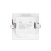 Panel wpuszczany downlight V-TAC 3W LED SAMSUNG CHIP kwadrat 90x90mm VT-61003SQ-S 4000K 330lm 5 lat gwarancji